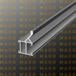 Профиль вертикальный MS145 Серебро (A00)